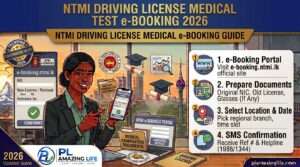 NTMI Driving License Medical Test Online Booking Guide (2026)