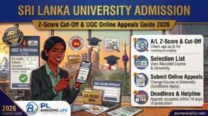 Sri Lanka University Z-Score Cut-Off & UGC Online Appeals Guide (2026)