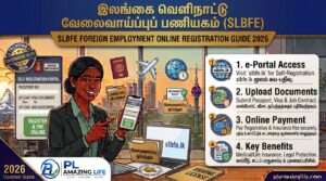 இலங்கை வெளிநாட்டு வேலைவாய்ப்புப் பணியகம் (SLBFE) ஆன்லைன் பதிவு வழிகாட்டி 2026