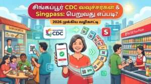 சிங்கப்பூர் CDC Vouchers & Assurance Package: Singpass வழிகாட்டி 2026