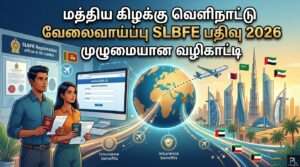 மத்திய கிழக்கு வேலைவாய்ப்பு SLBFE பதிவு 2026 – முழு வழிகாட்டி