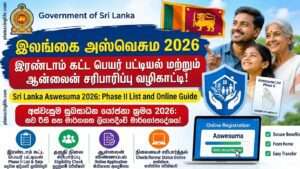 Sri Lanka Aswesuma 2026: Phase 2 List, Online Status Check & Appeals Guide