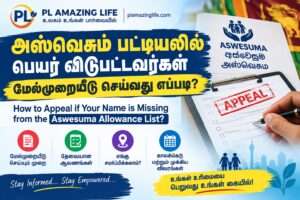 அஸ்வெசும பட்டியலில் பெயர் விடுபட்டவர்கள் மேல்முறையீடு செய்வது எப்படி?